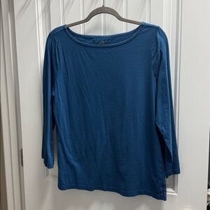 LOFT Women's Teal Blouse
